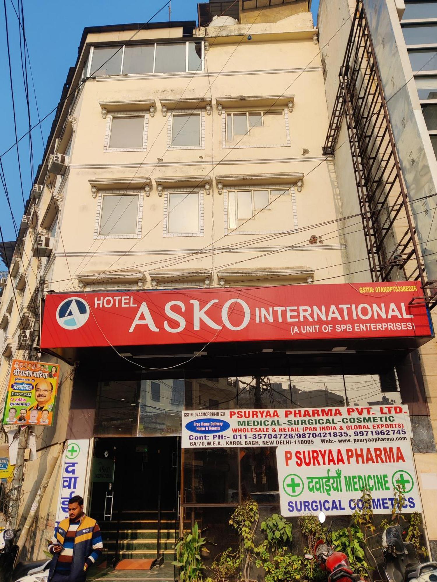 Hotel Asko International-Karol Bagh Дели Экстерьер фото